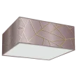 MILAGRO MLP7589 Lampa sufitowa ZIGGY PINK Gold/Pink 3xE27