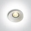 ONE LIGHT 10108R/W/W Skalia biały wpust COB LED 3000K 8W