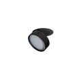 AZZARDO AZ4535 MONA SPOT 18W 3000K BK TECHNICAL DOWNLIGHT BLACK