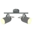 CANDELLUX 92-66480 GRAY LISTWA 2X40W E14 SZARY