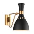 ELSTEAD Joan FE-JOAN1-MB 1 Light Wall Light - Midnight Black