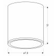 CANDELLUX 2277165 TUBA LAMPA SUFITOWA 1X15W GU10 7,9/10 DREWNIANY