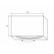 LED LABS 20-0001-96 Oprawa sufitowa natynkowa CARO kwadrat czarna
