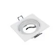 LED LABS 20-1120-37 Oprawa sufitowa TORN odlew kwadrat ruchoma mat. biała