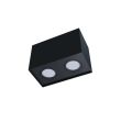 LED LABS 20-2220-25 Oprawa sufitowa natynkowa KALA 2x kwadrat czarna