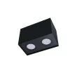 LED LABS 20-2220-25 Oprawa sufitowa natynkowa KALA 2x kwadrat czarna