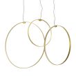 Step into design ST-10453P/D600A gold Lampa wisząca ACIRCULO led złota 60 cm