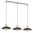 EMIBIG 1318/3 LAMPA WISZĄCA KOBE 3 BLACK