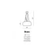 AZZARDO AZ0699 Burn pendant/top