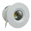 CANDELLUX 2258966 SH-14 WH 3W LED 230V BIAŁY oczko sufitowe lampa sufitowa HERMETYCZNA IP65 odporna na wilgoć
