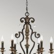 ELSTEAD MARQUETTE QZ/MARQUETTE6/A 6Lt Chandelier