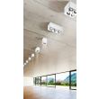 AZZARDO FH31431S-WH-CH / AZ0735 Nino 1 (white/chrome) Lampa sufitowa