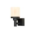CANDELLUX 21-32386 Saponia lampa ogrodowa kinkiet górny 17,8x25cmczarny 12W LED IP65
