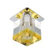 CANDELLUX 2280199 SK-18 CH/OR-P G4 CHROM OPR. STROP. STAŁA KRYSZTAŁ 20W G4 POMARAŃCZOWY PASEK