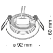 MAYTONI DL023-2-01B Downlight Atom Downlight Black