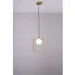 CANDELLUX 50101073 LAMPA WISZĄCA TULA 1 ZŁOTY 140x12x26