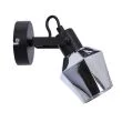 CANDELLUX 91-13347 RANDI LAMPA KINKIET CZARNY MATOWY 1X15W E14 KLOSZ DYMIONY