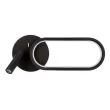 CANDELLUX STUDIO 22-35691 MONET kinkiet owal czarny 13W LED 3000K, 4000K, 6000K