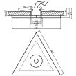 CANDELLUX 2209948 OPRAWA PUNKTOWA PO-04 CH/SN G4 CHROM+SATYNA NIKIEL TRÓJKĄR