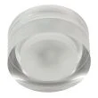 CANDELLUX 2227450 OPRAWA STROPOWA STAŁA OKRĄGŁA SAK-01 AL/TR LED 3W LED 230V SZKŁO AKRYLOWE TRANSP