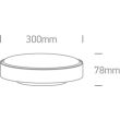 ONE LIGHT 67280AN/W/W Poka 2 biały plafon LED 3000K 24W IP65