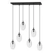 EMIBIG 1265/6 LAMPA SUFITOWA ASTRAL 6 BL TRANSPARENT