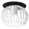 CANDELLUX 2284170 OPRAWA STROPOWA SK-93 BK/WH G9 40W 230V DEKORACYJNA ZŁOTO CZARNY