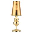 Step into design MT-8046-25 gold Lampa stołowa QUEEN złota 25 cm