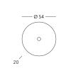 KOLARZ A1306.61L.WM.SUNCU MOON lampa ścienna