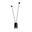ANTIGO Lampa wisząca VIWIN 1 - Czarna (1000 mm) 9020