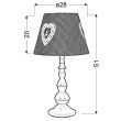 CANDELLUX 41-64189 SWEET 2 LAMPKA GABINETOWA