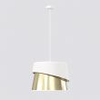 EMIBIG 1710/1 CANVA 1 WHITE GOLD Lampa wisząca