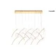 MOOSEE MSE1501100169 lampa wisząca TULIPPE 14 LINE  złota