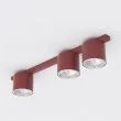 EMIBIG 1697/3 NANO 3 BURGUNDY Lampa sufitowa