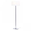 RENDL R11984 PLAZA podłogowa biała chrom 230V E27 42W