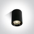 ONE LIGHT 12105AL/B/B Lawrio czarna sufitowa oprawa z oprawką GU10 MR16 10W