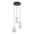 TK-LIGHTING 11592 SOPHIA COGNACWHITE LAMPA WISZACA 3XE14