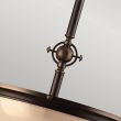 ELSTEAD MAYFLOWER HK/MAYFLOWER/P/C 3lt Pendant