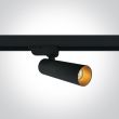 ONE LIGHT 65108T/B/W Loggitsi czarny track spot COB 3000K 8W