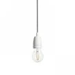 RENDL R10617 FABIO zestaw wiszący czarna/biała porcelana 230V E27 42W