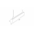 LED LABS 26-0000-00 oprawa wisząca LUMINES Claro biała lak. 4000K 120cm