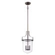 ELSTEAD Penn Station QZ-PENN-STATION-M-WT 3 Light Pendant - Western Bronze