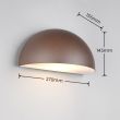TRIO MAAS 262460124 lampa zewnętrzna ścienna