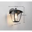TRIO VENTA 263260132 lampa zewnętrzna ścienna