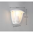 TRIO VENTA 263260331 lampa zewnętrzna ścienna