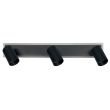 LIGHT PRESTIGE Spot Parma 3 3xGU10 + 1xLED CCT czarny LP-0612/3WS BK