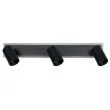LIGHT PRESTIGE Spot Parma 3 3xGU10 + 1xLED CCT czarny LP-0612/3WS BK