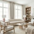 COSMOLIGHT Lampa stołowa ASCOT T01729BR-WH