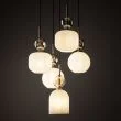 TK-LIGHTING 11593 SOPHIA COGNAC WHITE LAMPA WISZACA 5XE14