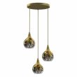 MILAGRO MLP8403 LAMPA WISZĄCA MONTE GOLD 3XE27
